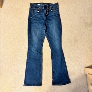 American Eagle - Size 10 - High Rise Skinny Kick Jeans - used